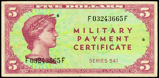 military payment certificate