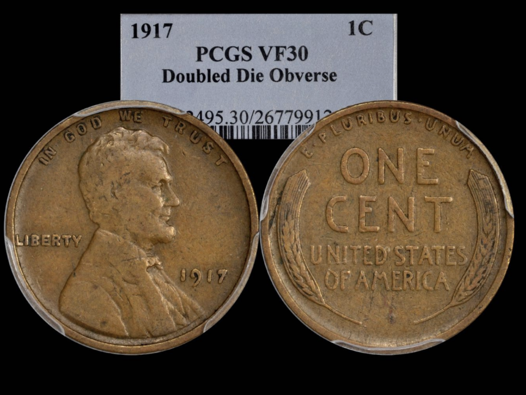 Double-Died Obverse Lincoln Pennies